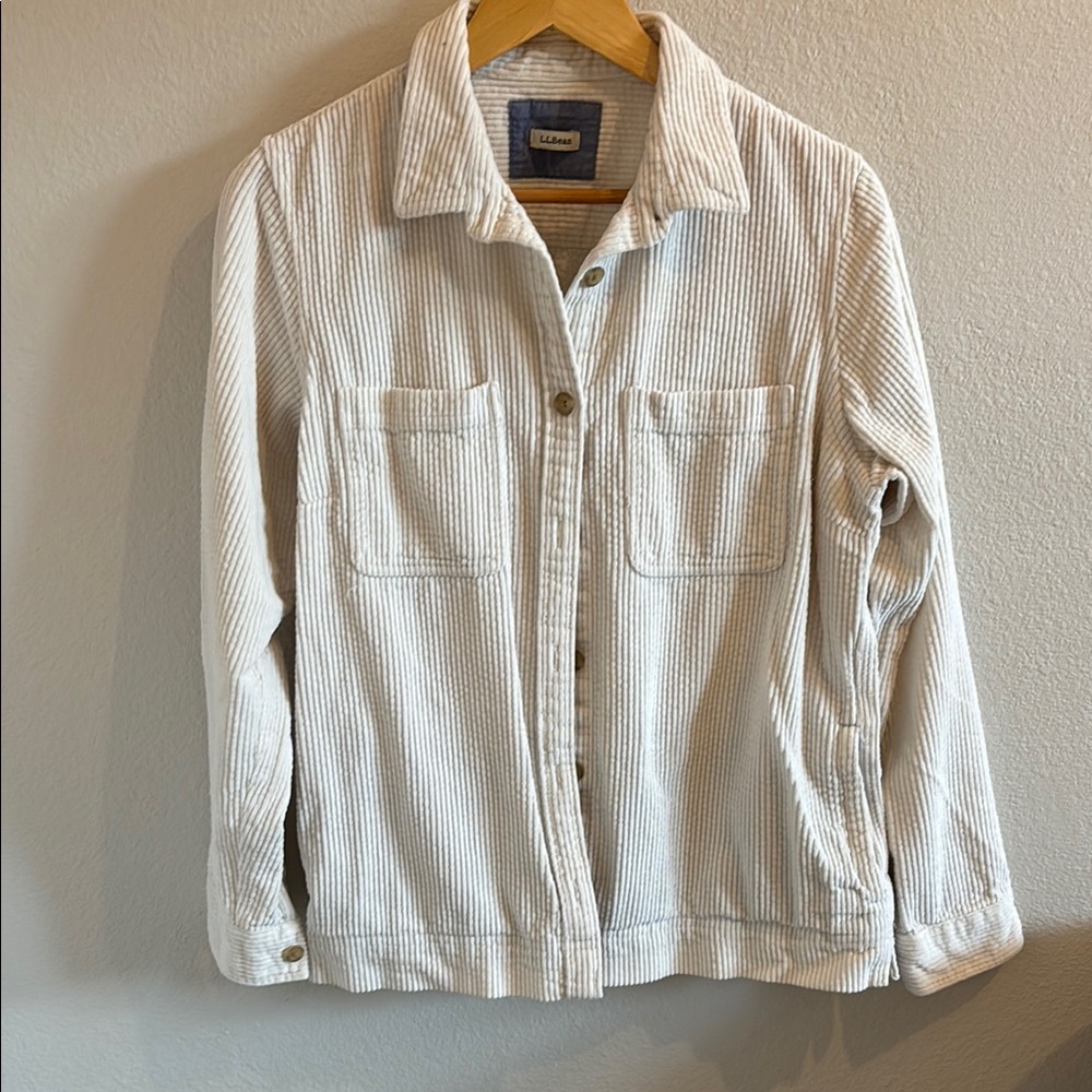 LL Bean corduroy shirt